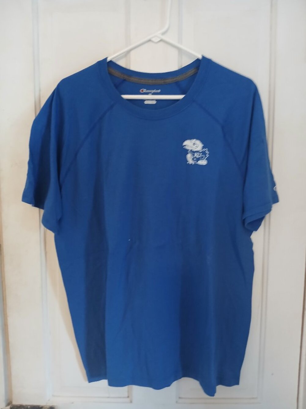 Kansas Jayhawks Champion Men's Short Sleeve Shirt Size X Large